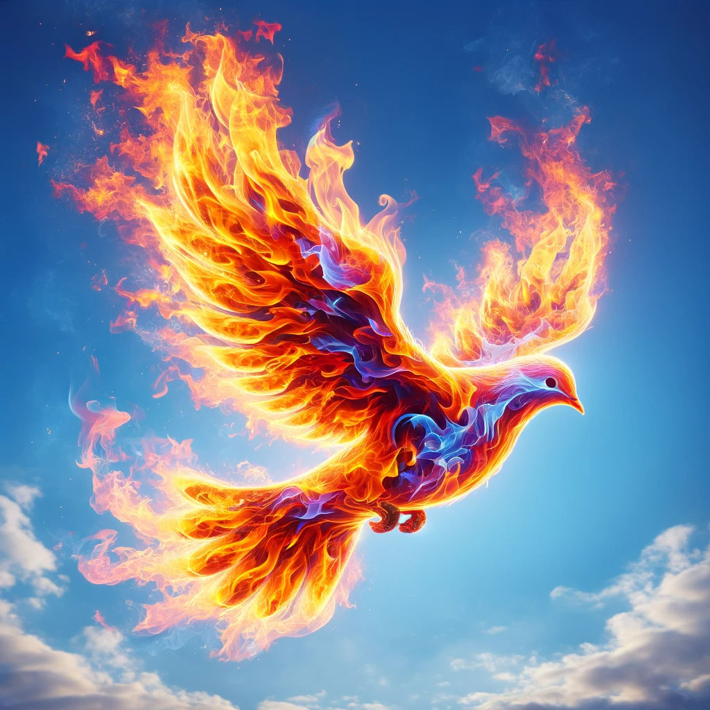Fiery Dove
