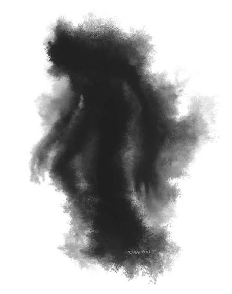 A shadow-demon manifests