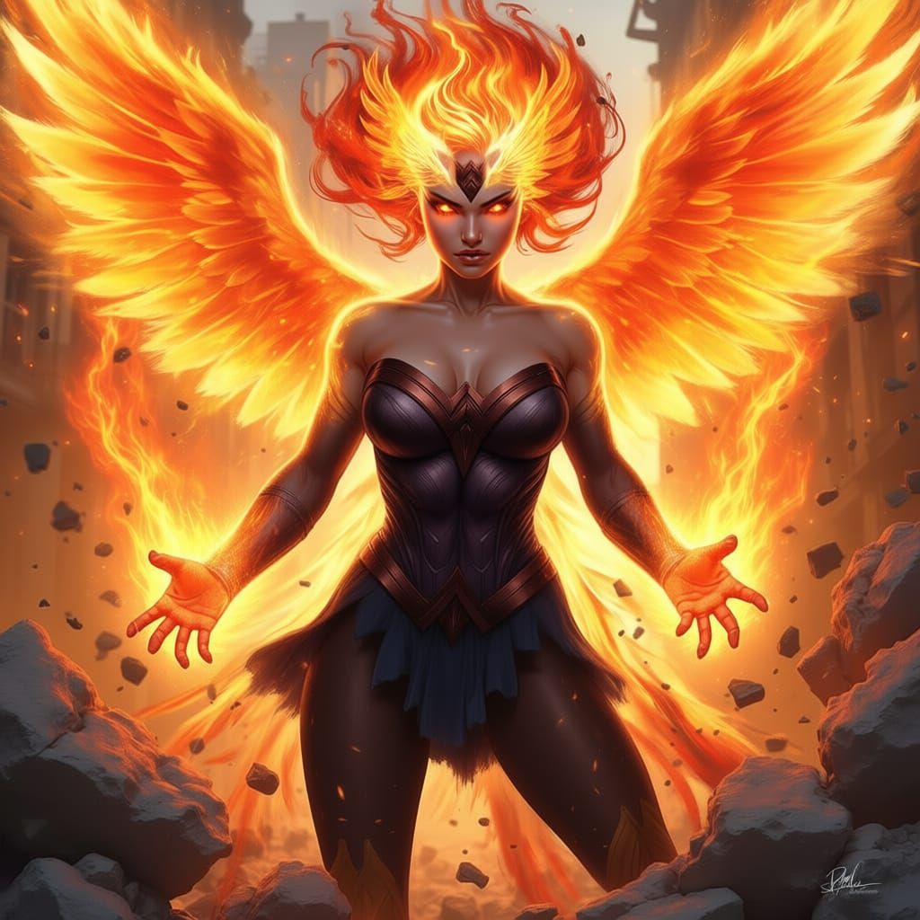 She's given a gift by a child which calms her down.