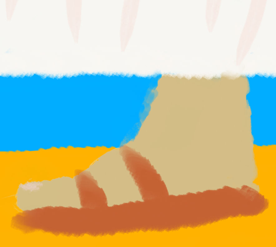 At the feet of Jesus