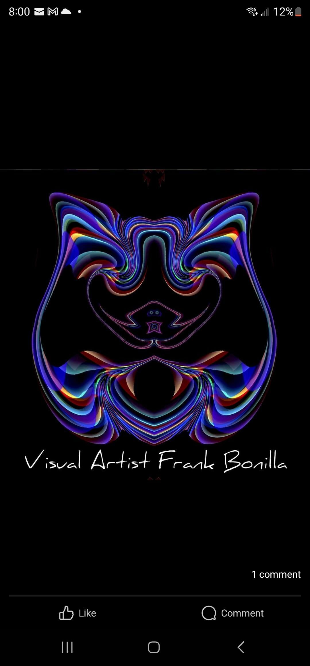 Visual Artist Frank Bonilla