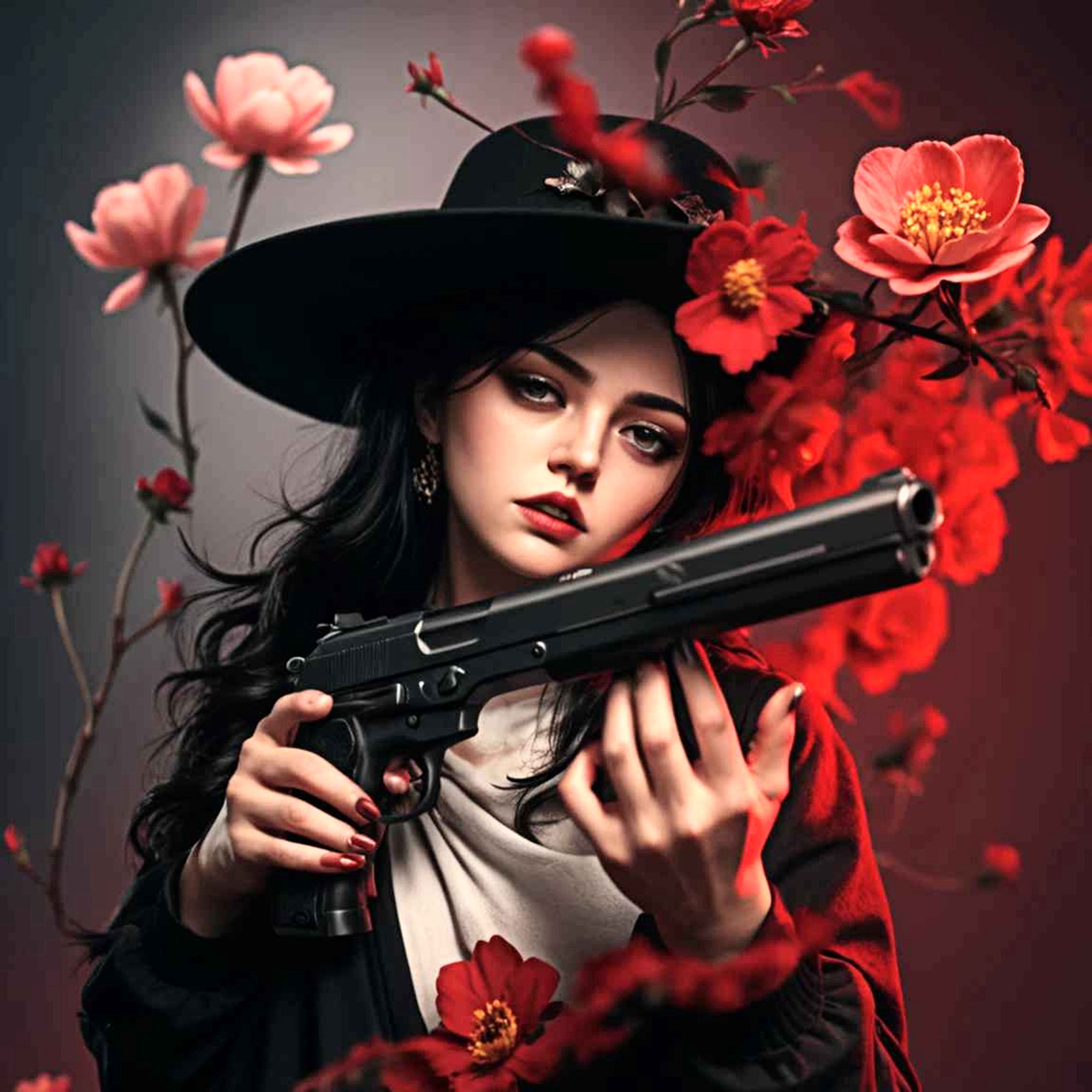 Tintoretto's Lustly Guns and Roses