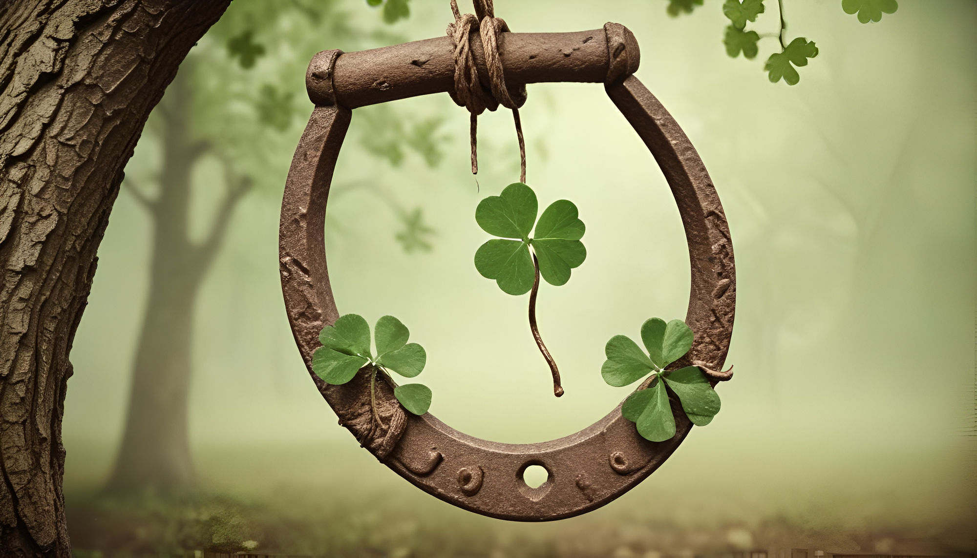 Horseshoe Upside Down to Let Bad Luck Out