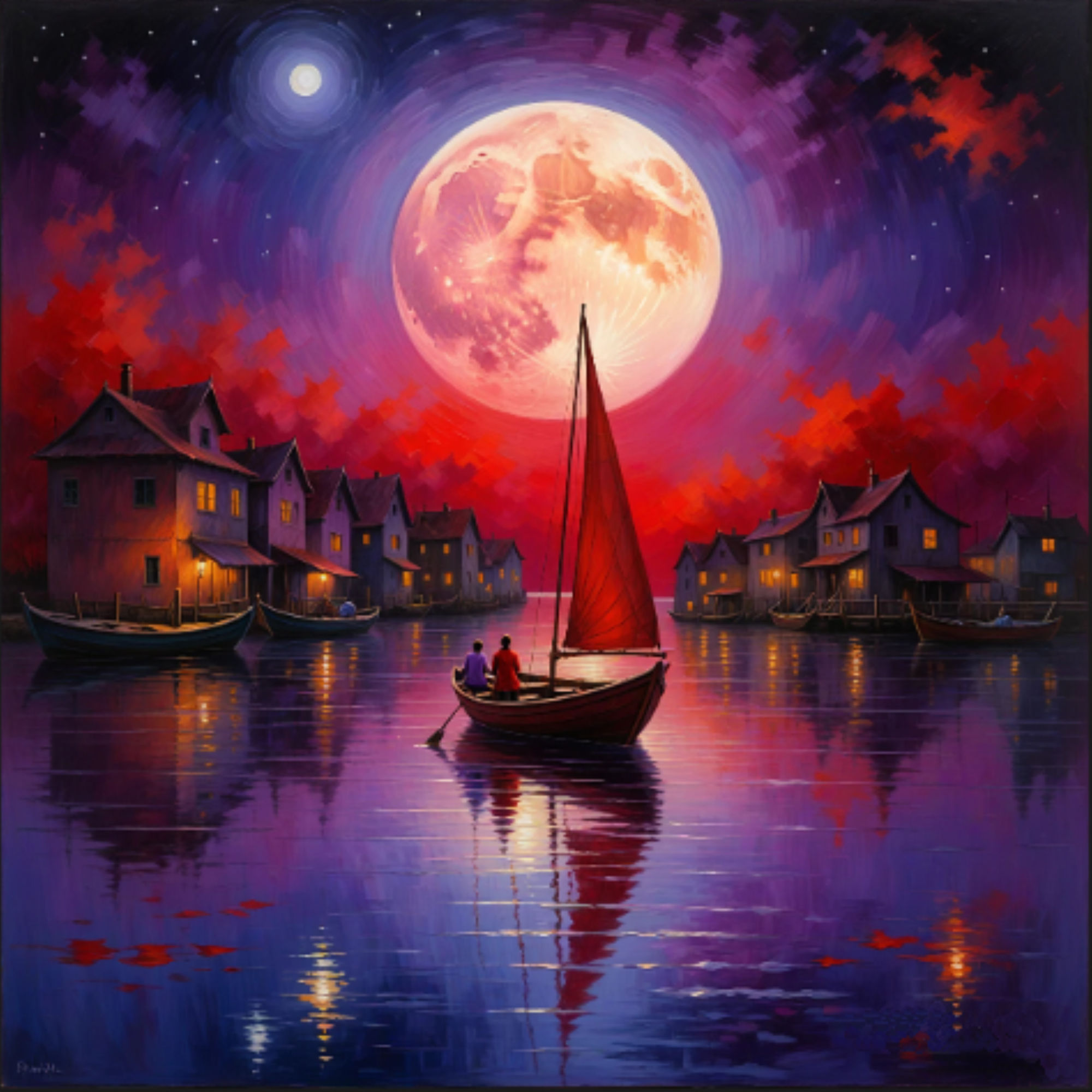 A Boat on Calm Waters