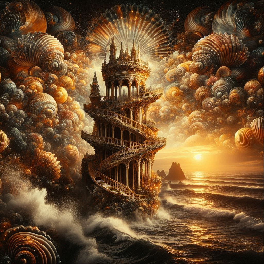Mythology Tower in the Sea