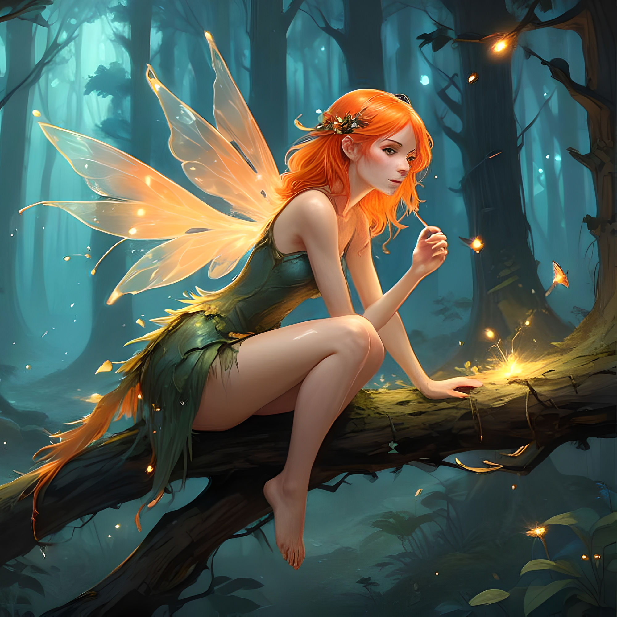 Thoughtful Fairy
