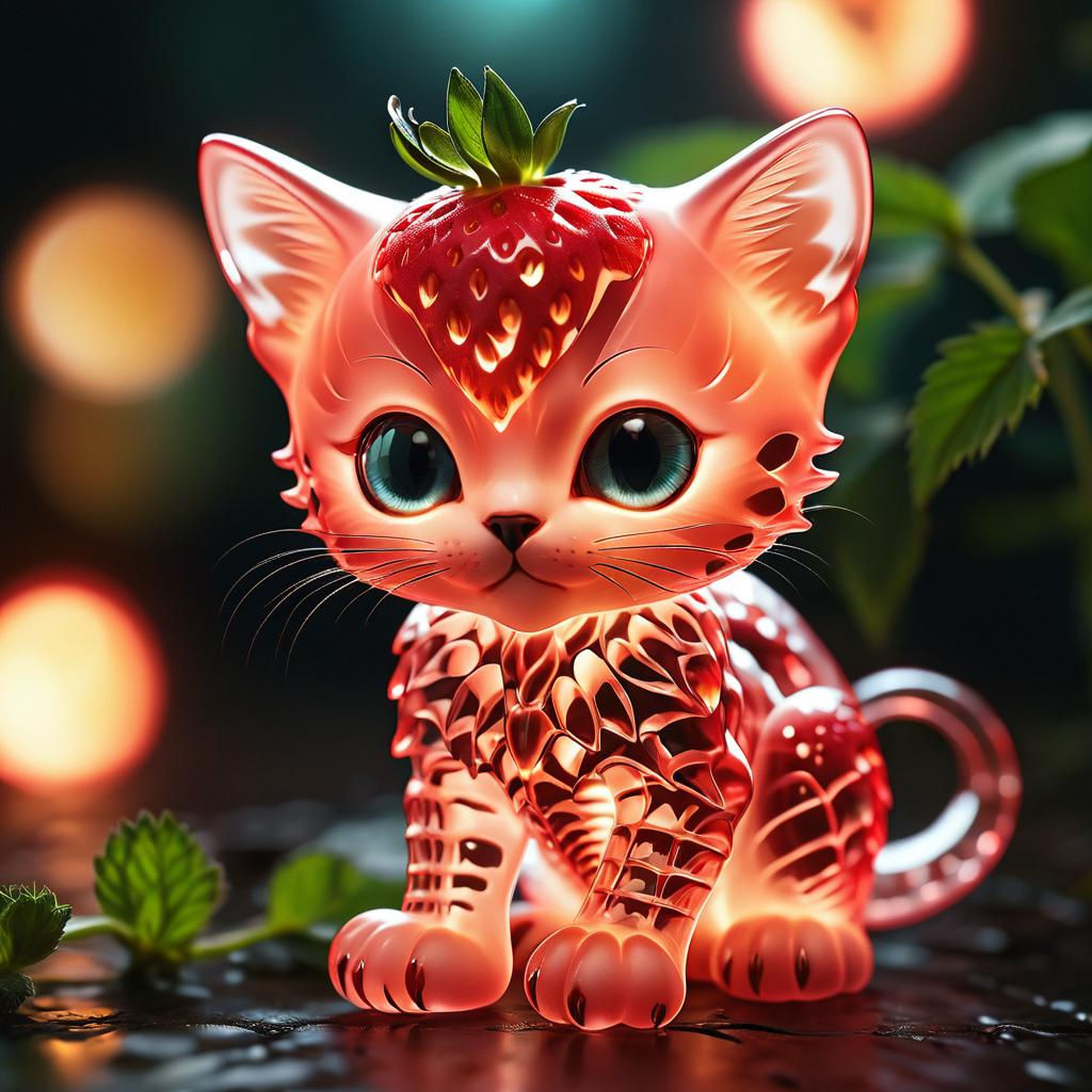 Strawberry Kitten