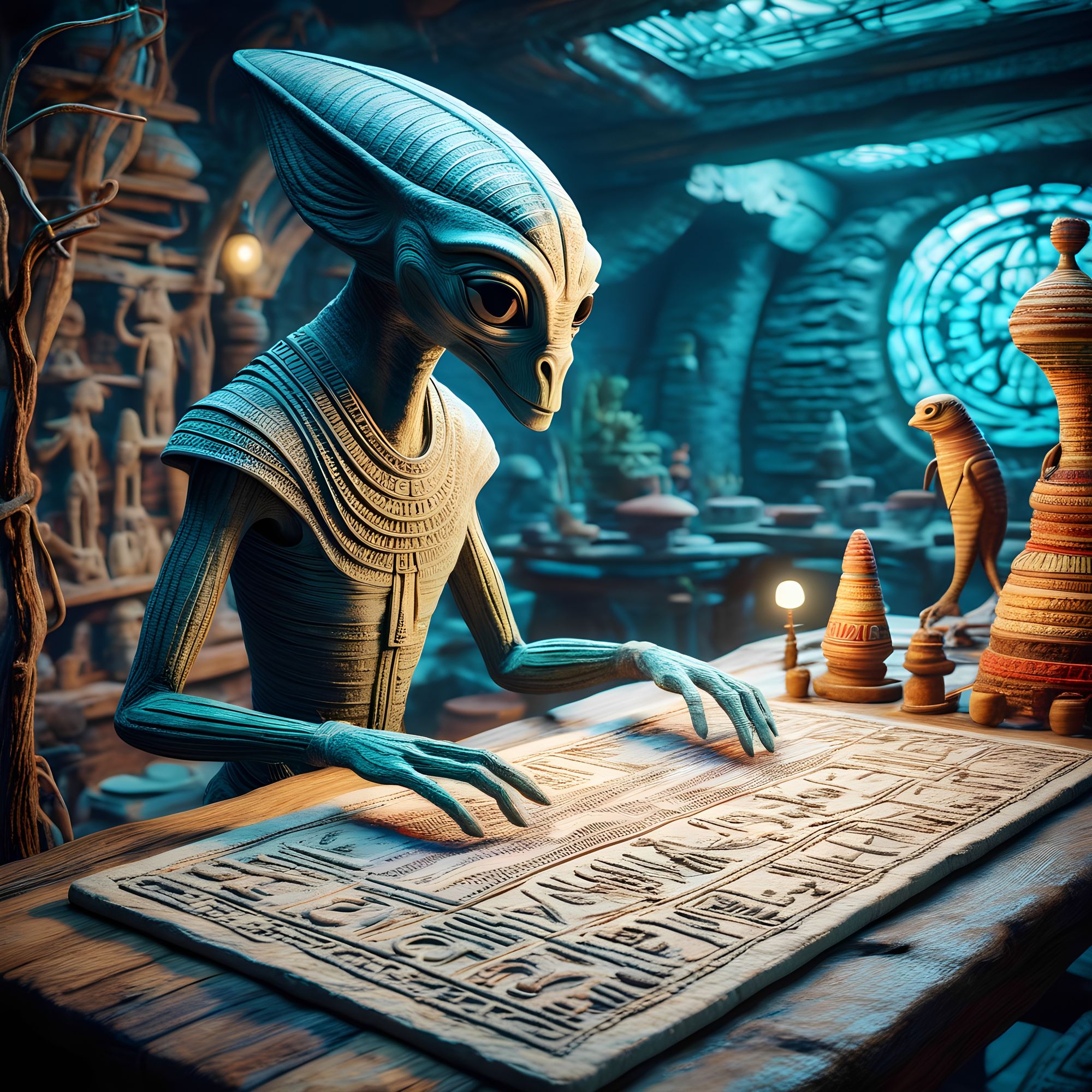 Art, another place and time