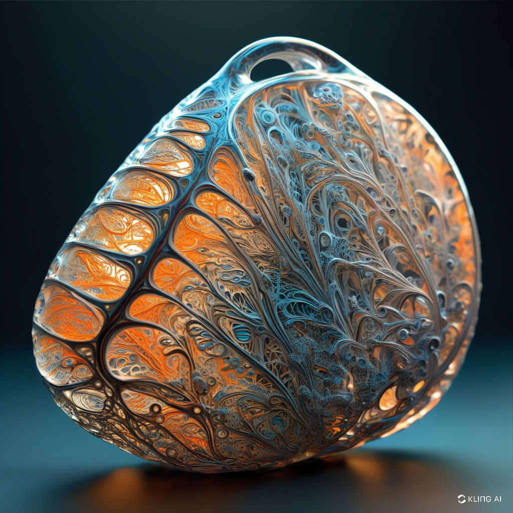 Sand dollar on an extraordinary alien beach