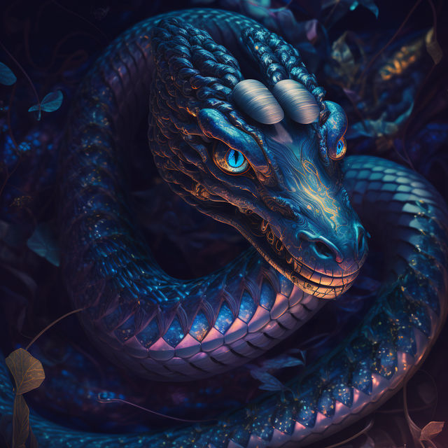 Cobra Snakes - AI Generated Artwork - NightCafe Creator