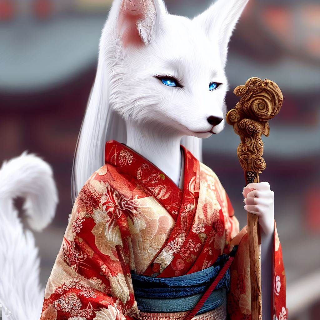 eight tailed kitsune