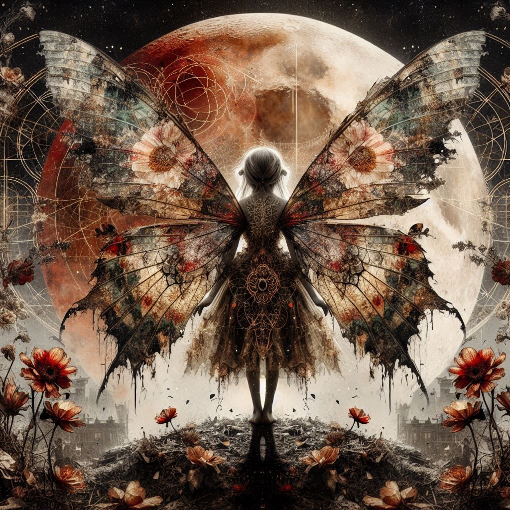 <lora: D3Ddroid:1.0> Parrot Fantasy With A Mirror

