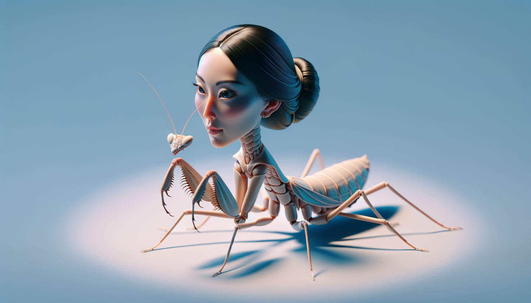 Lady Mantis of the garden.