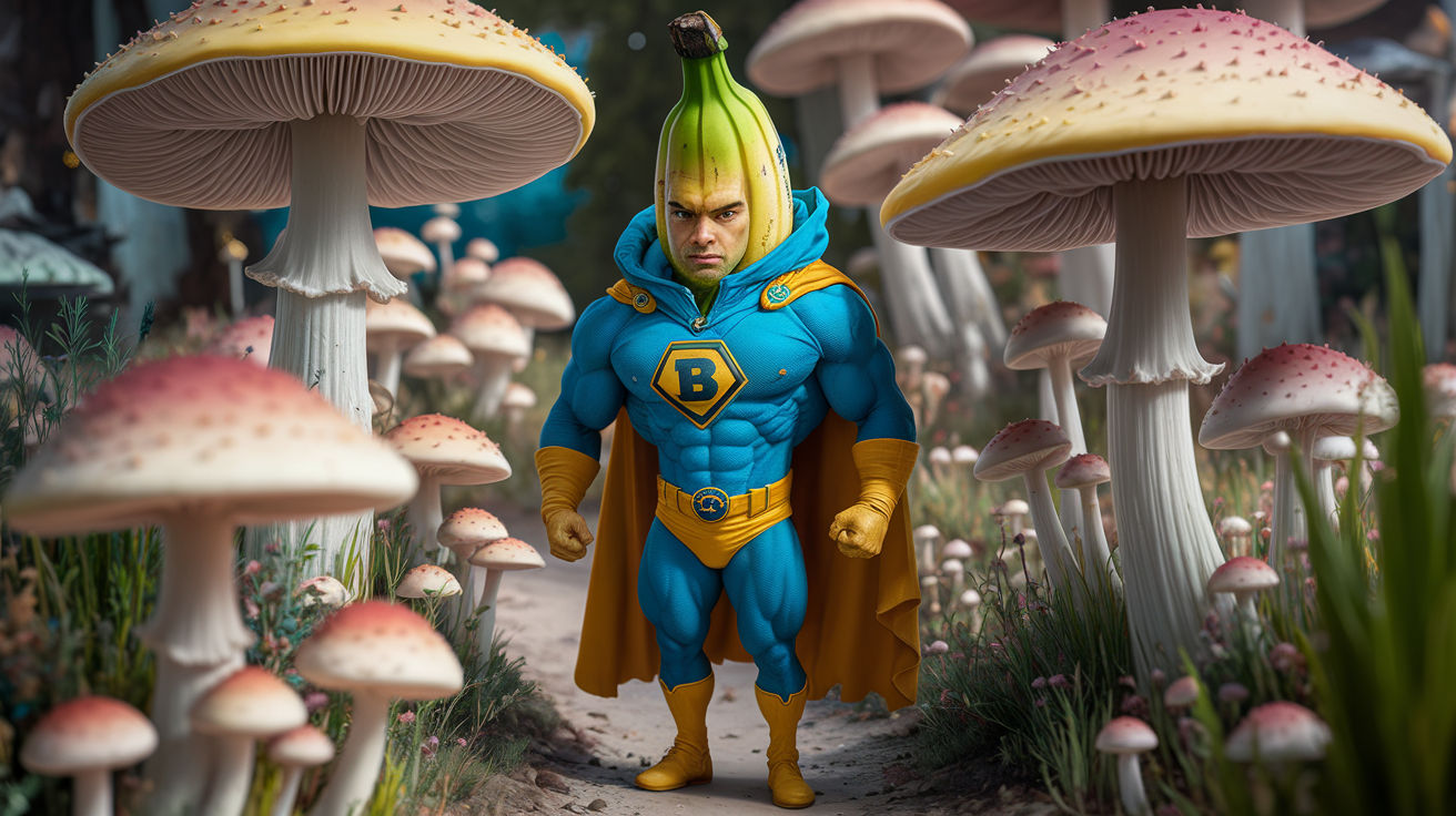 There's no need to fear...Banana Man is Near!