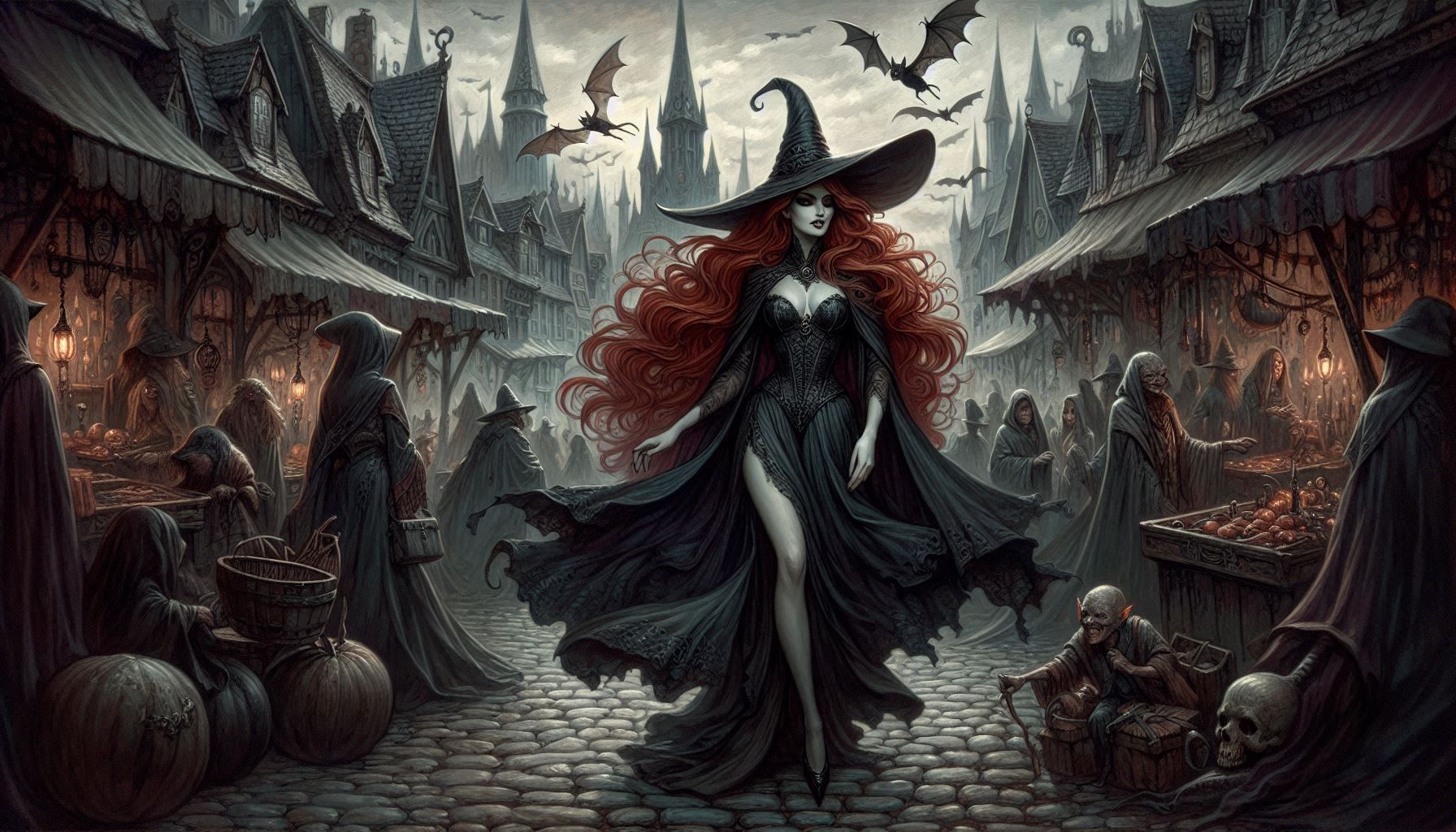 The Witch and Her Evil Apparition Henchman - Start Image 1