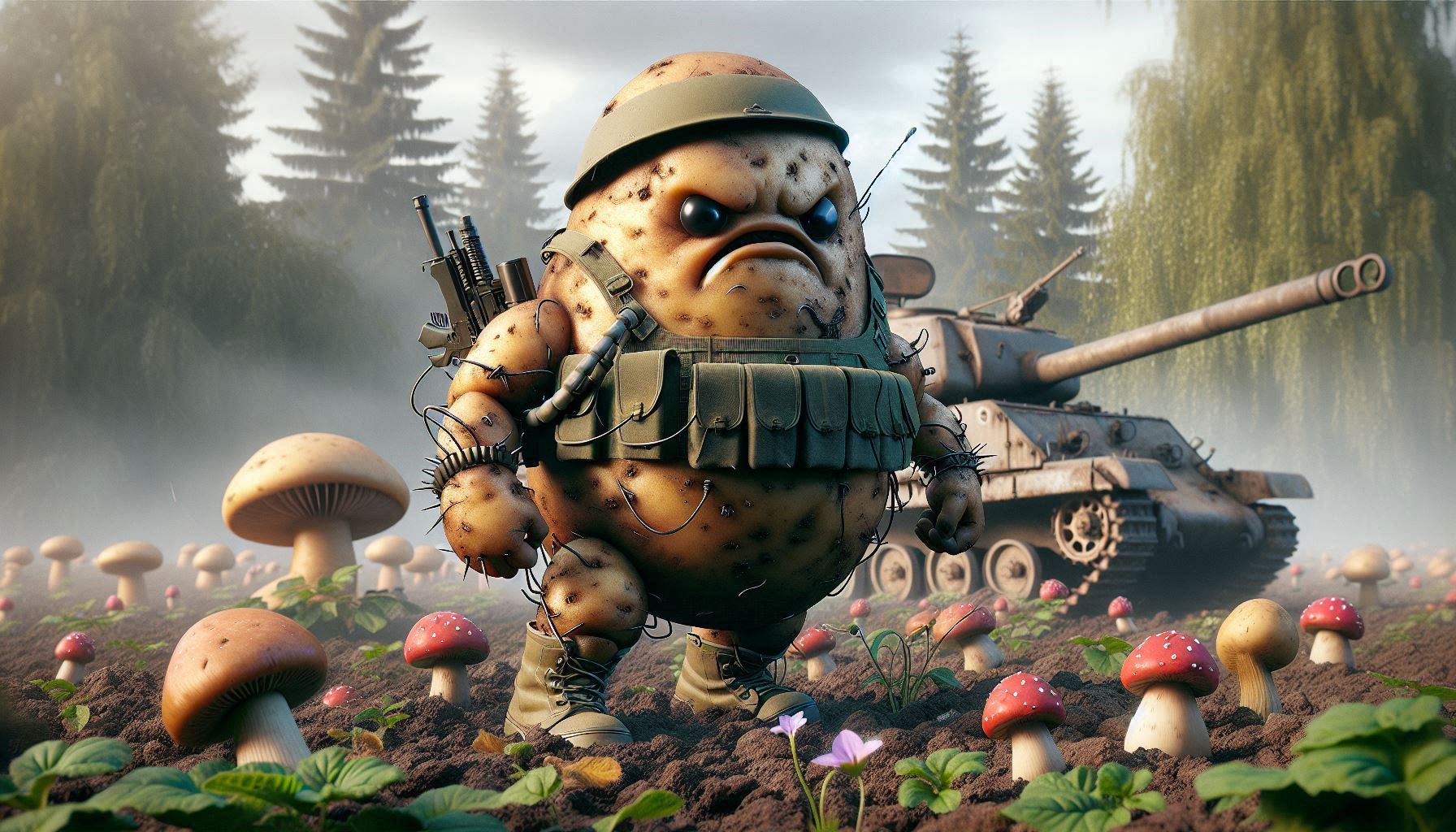 Sgt Spudd Attacks at Dawn