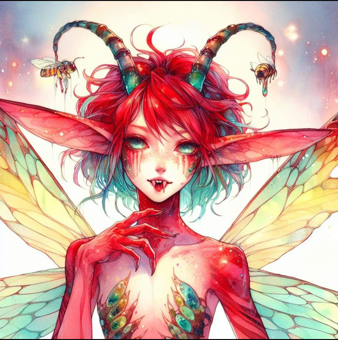 Red Wasp fairy