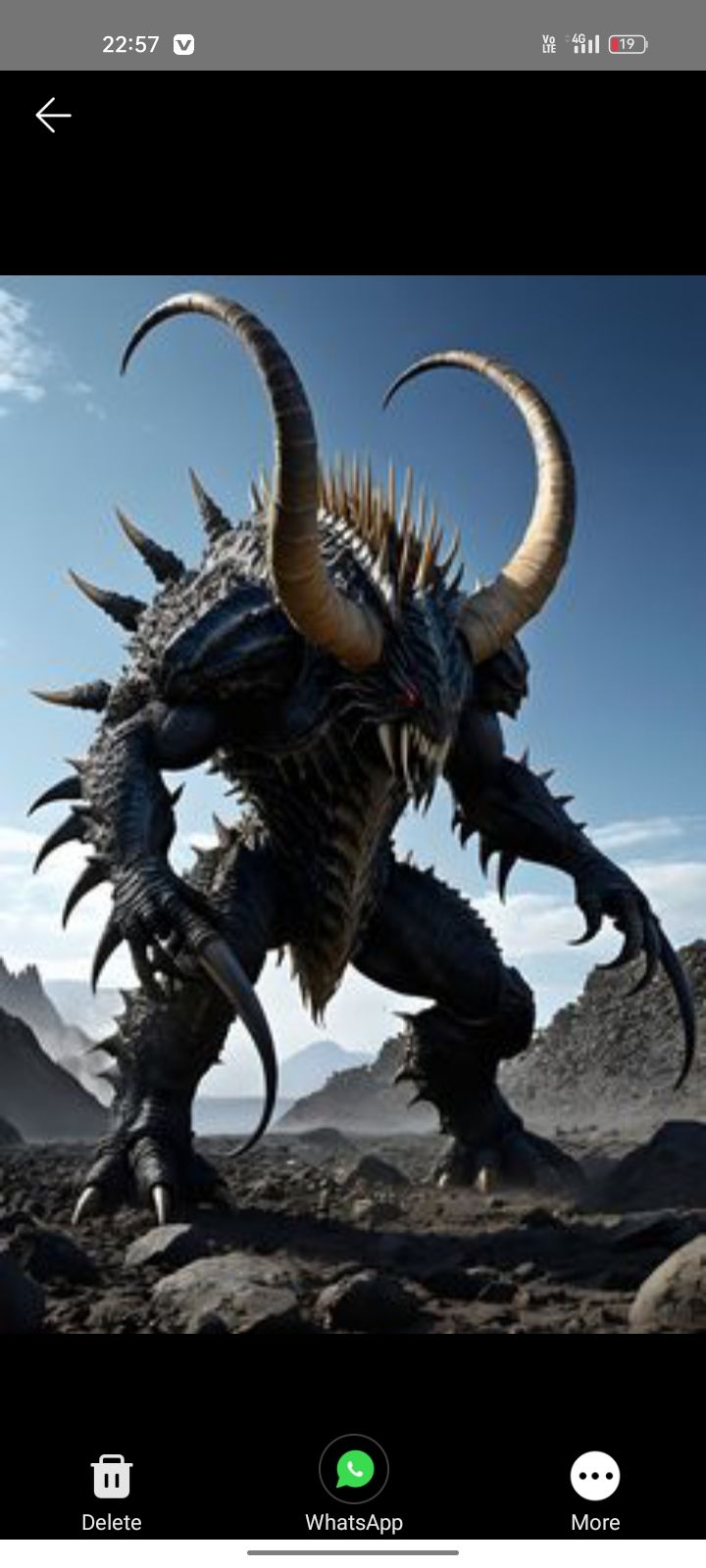 Ancient legendary big hybrid