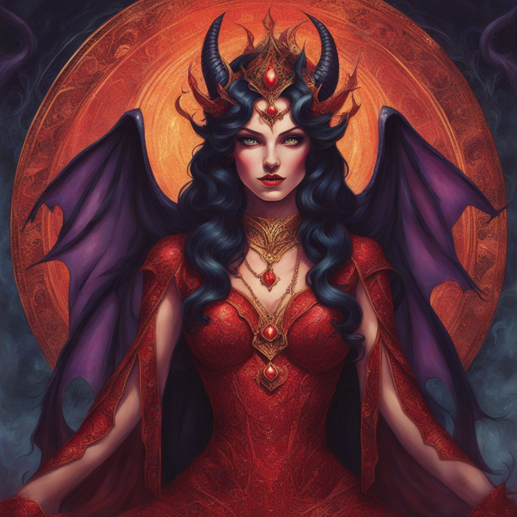 Elegance in Darkness The Enigmatic Succubus Queen