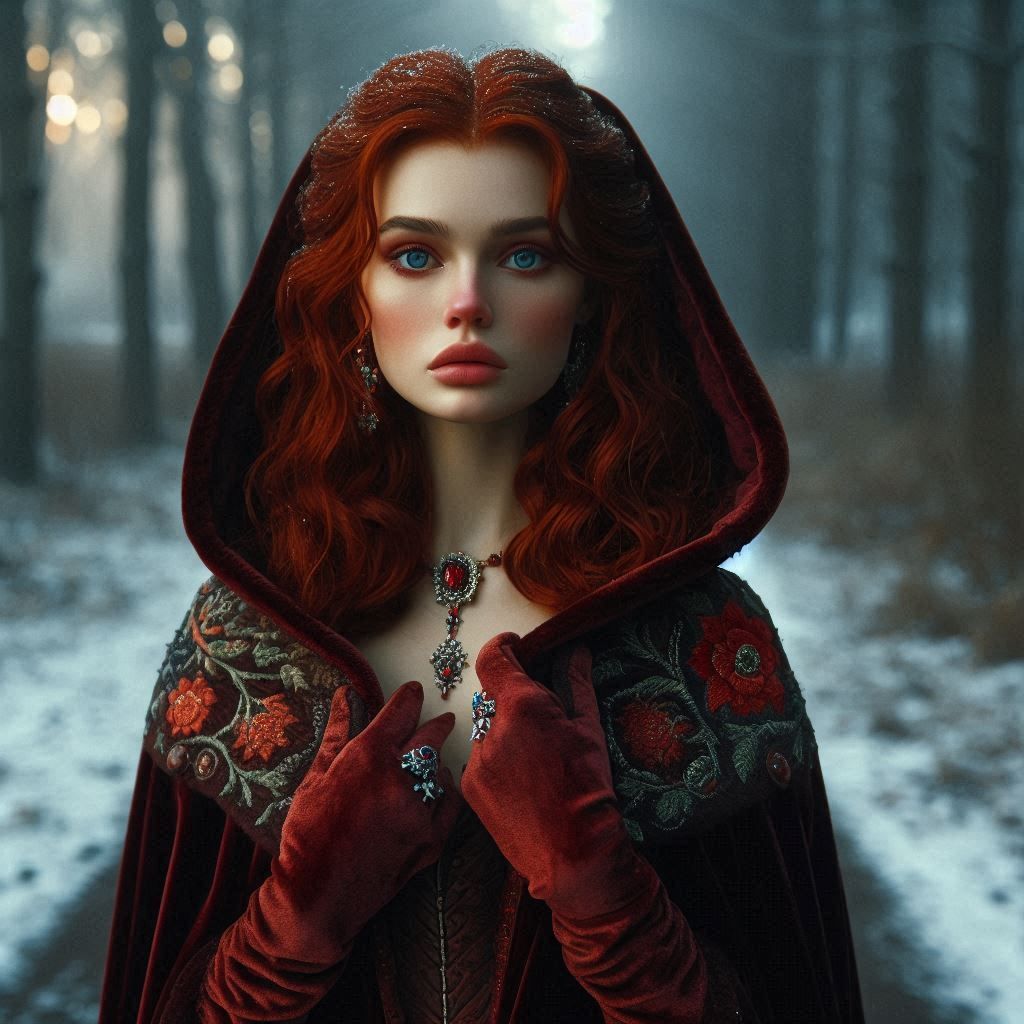 Rose Red a month later