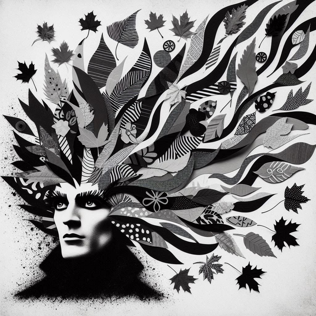 A Red Rose stand out  as emotions in against graphite grayscale  of forced  identity