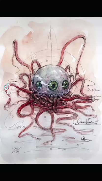 A futuristic sci-fi laboratory interior, illuminated with dramatic neon blue lighting and glowing control panels. A serious female scientist...