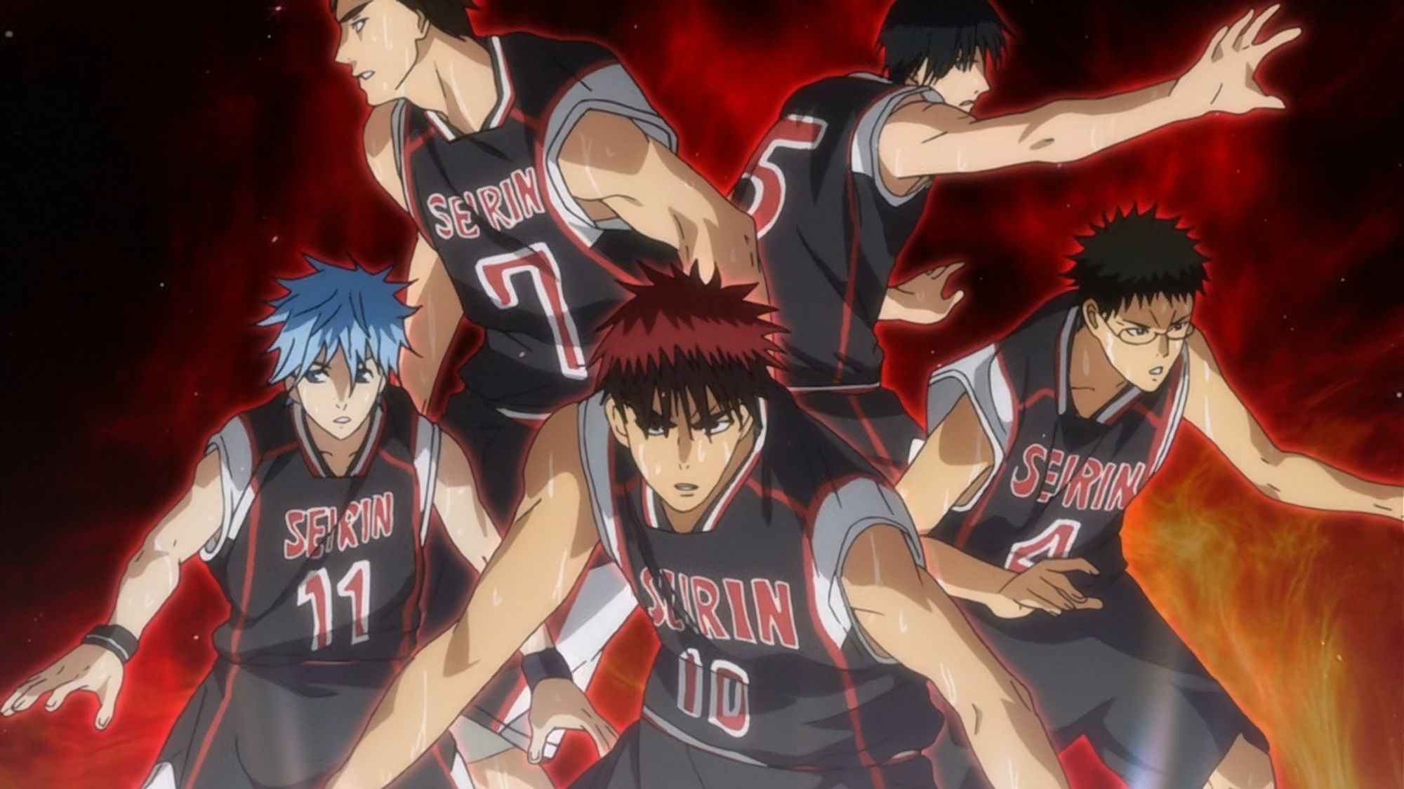 Remove compression and fix up the gradients and basically make this look like it was high res and not a screenshot of an anime rip. Also - a...