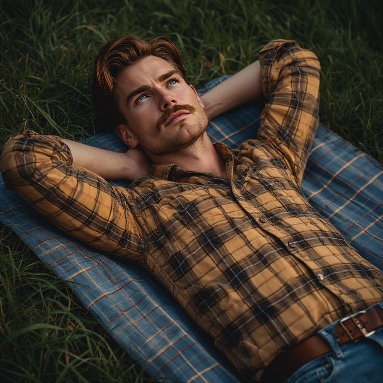 LOST CONTEMPLATING THE SKY