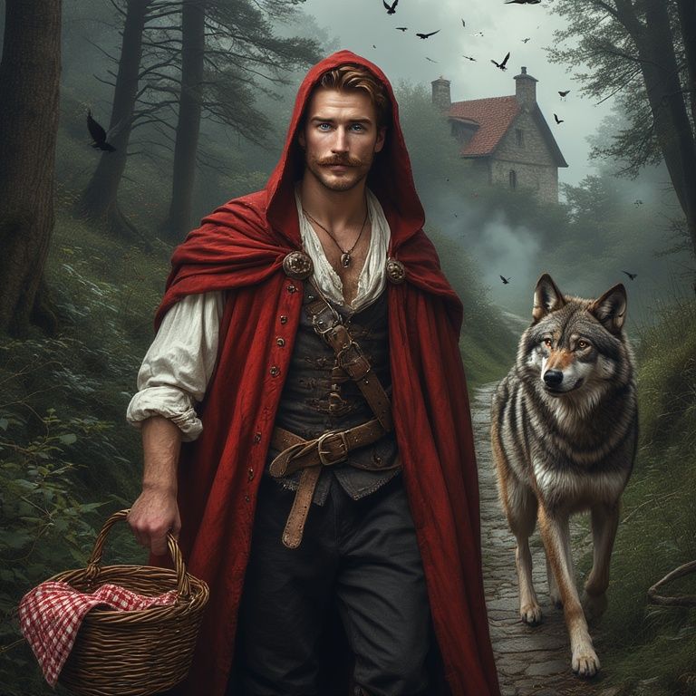 RED RIDING HOOD AND THE WOLF ③  