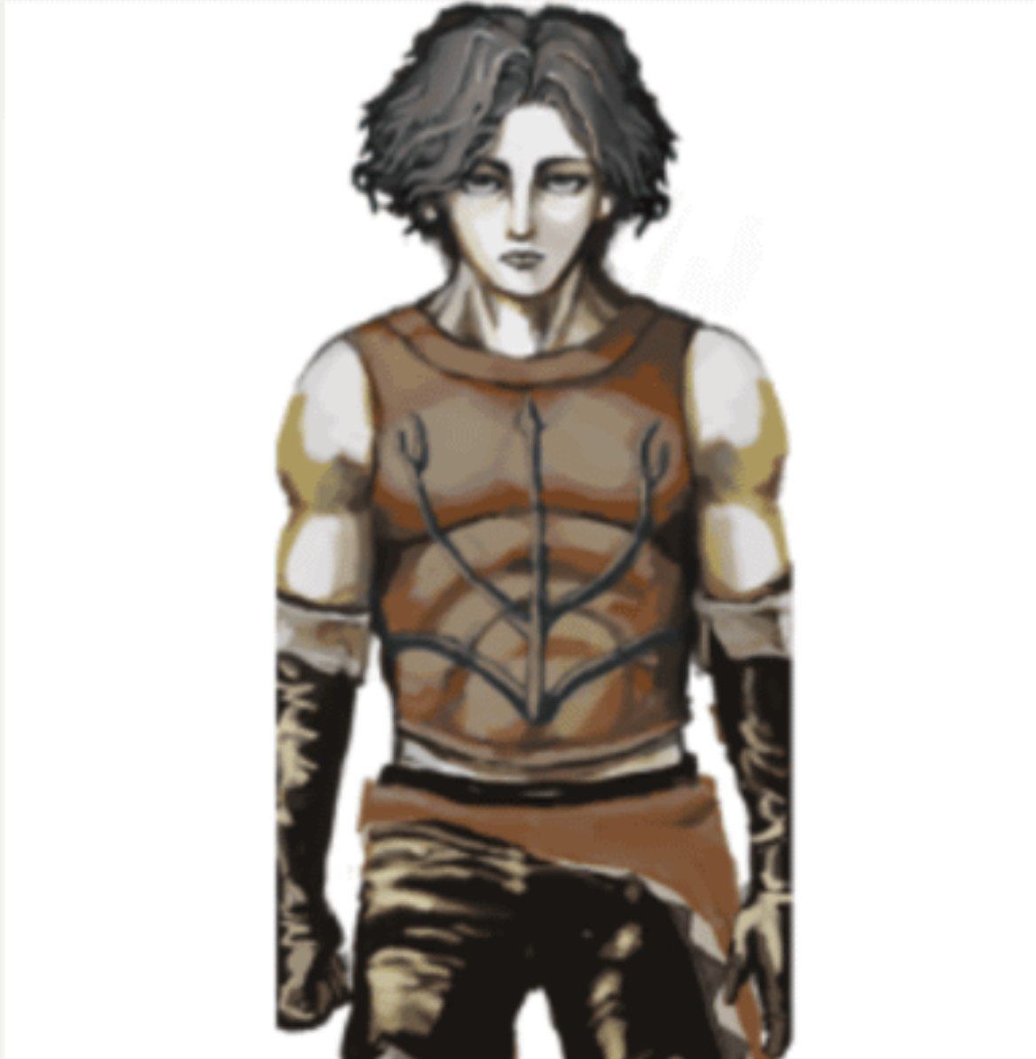 Generate an image with this character, style - realism.