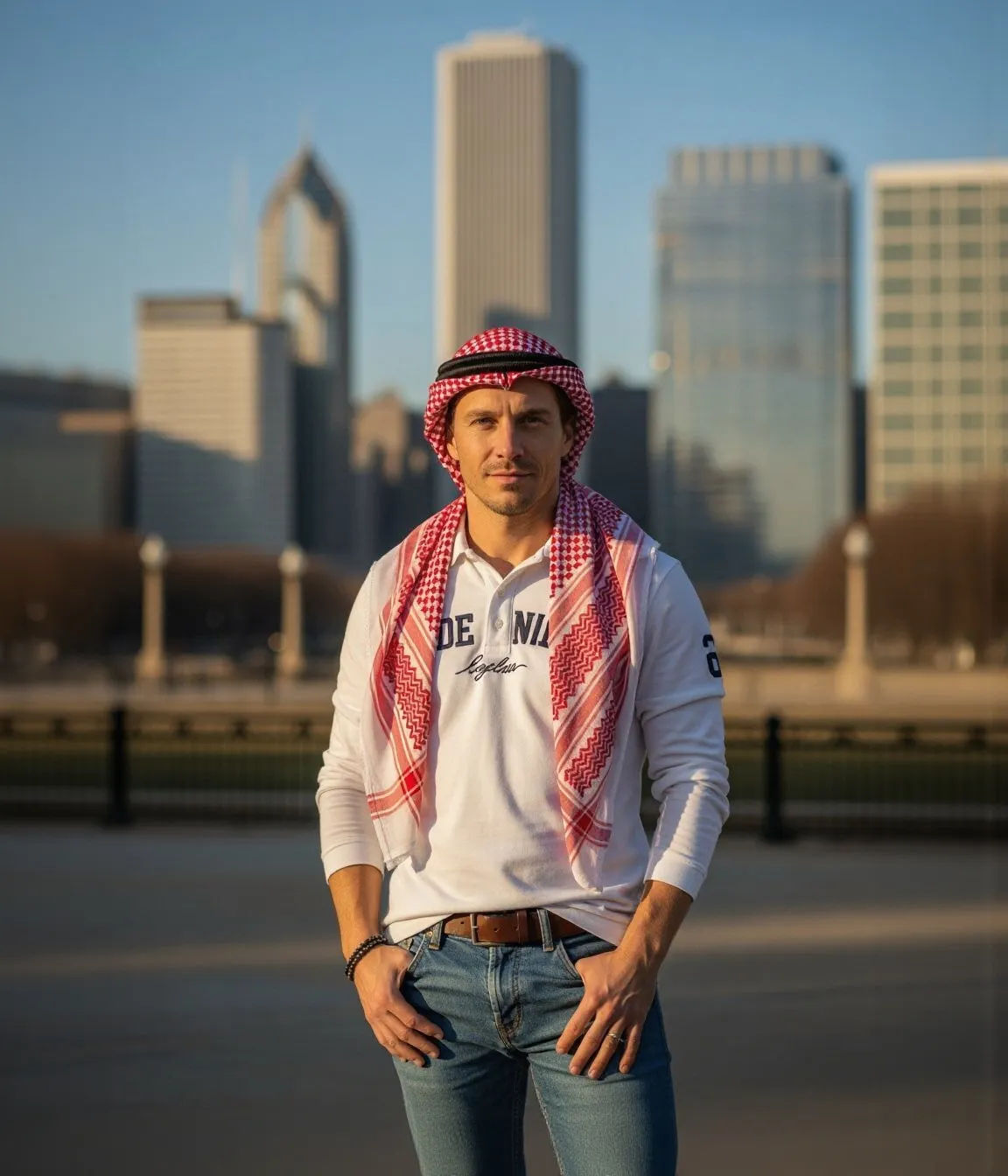 Tilt-Shift effect, UHD, Natural lighting, Ultra detail, Vivid view, Photorealistic, Long shot, The image shows a cityscape with a river flow...