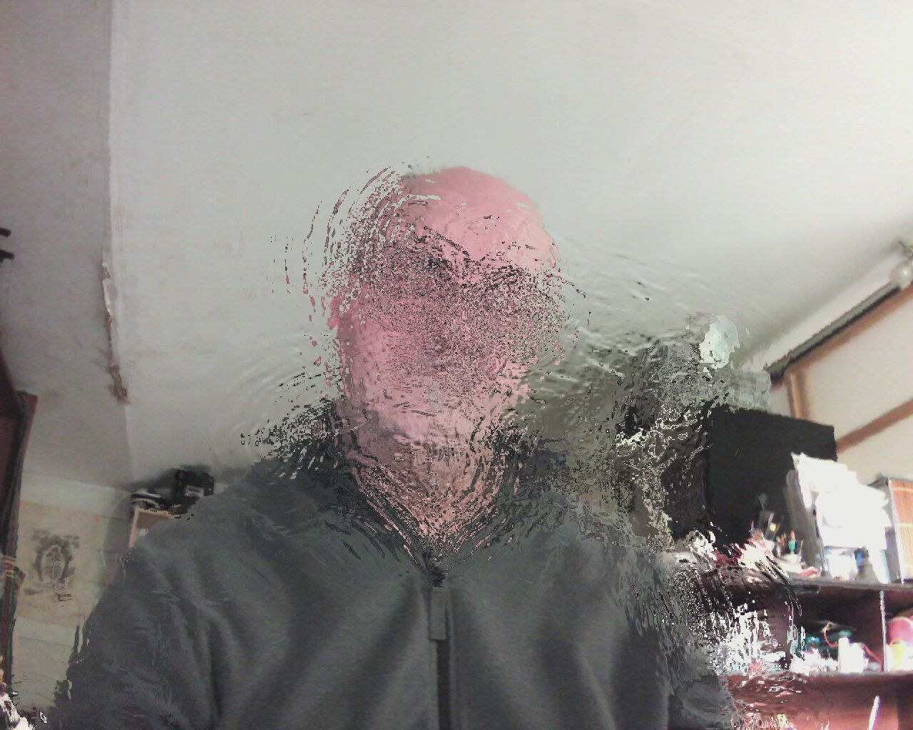  Dark Gray background, highly detailed digital art in double layered exposure. A beautiful woman's face, viewed from the side, blends into t...