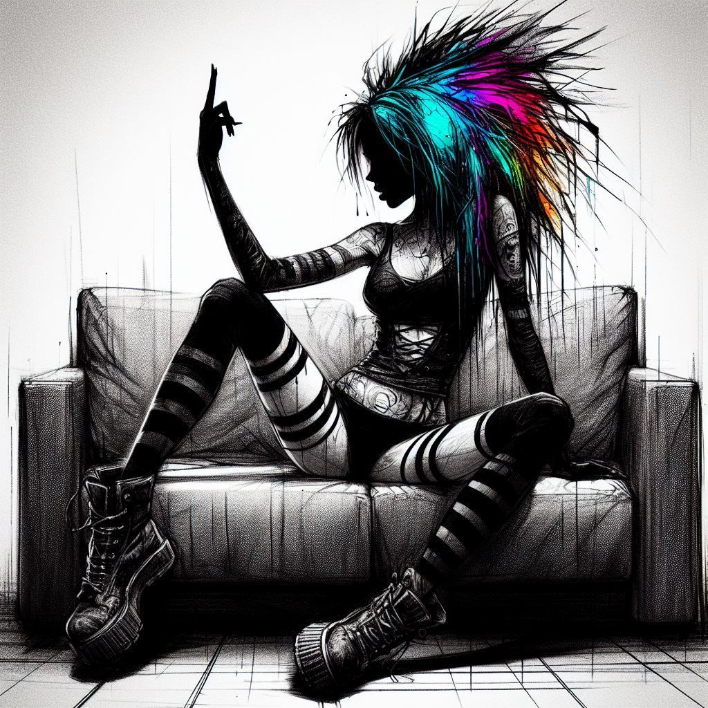 steampunk gorgeous female elf 