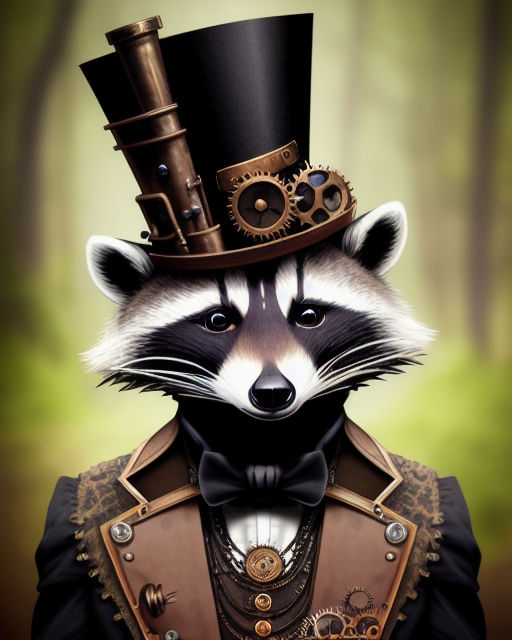 Mr. Dapper Trash Panda…