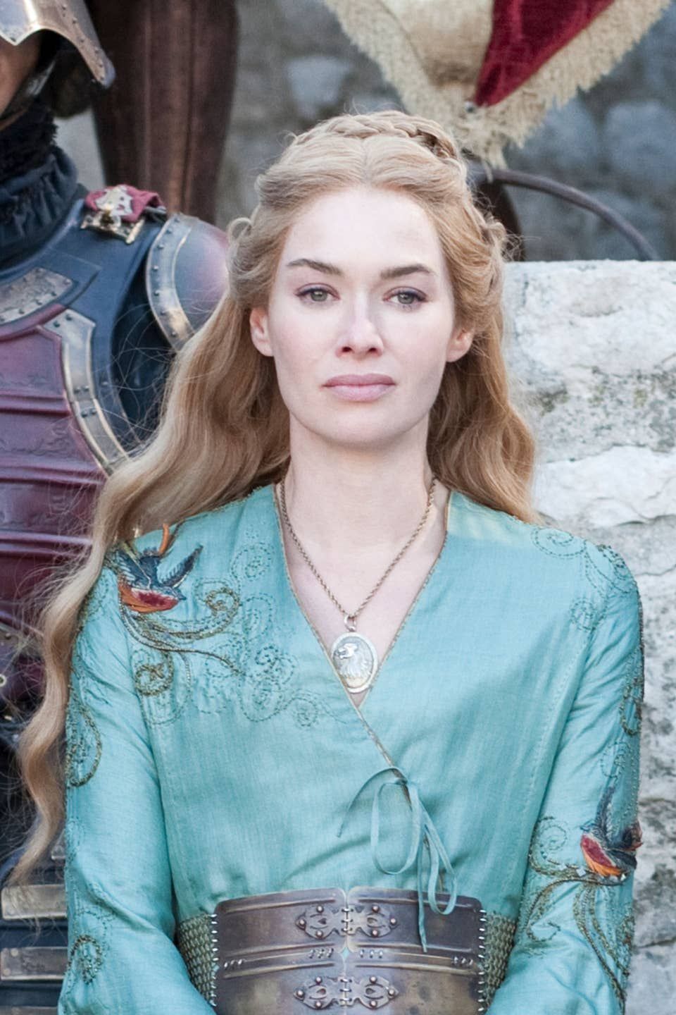 The series house of the dragon. The young Queen Hightower is in her luxurious royal room. She is alone. Young Queen Alicent Hightower. She h...