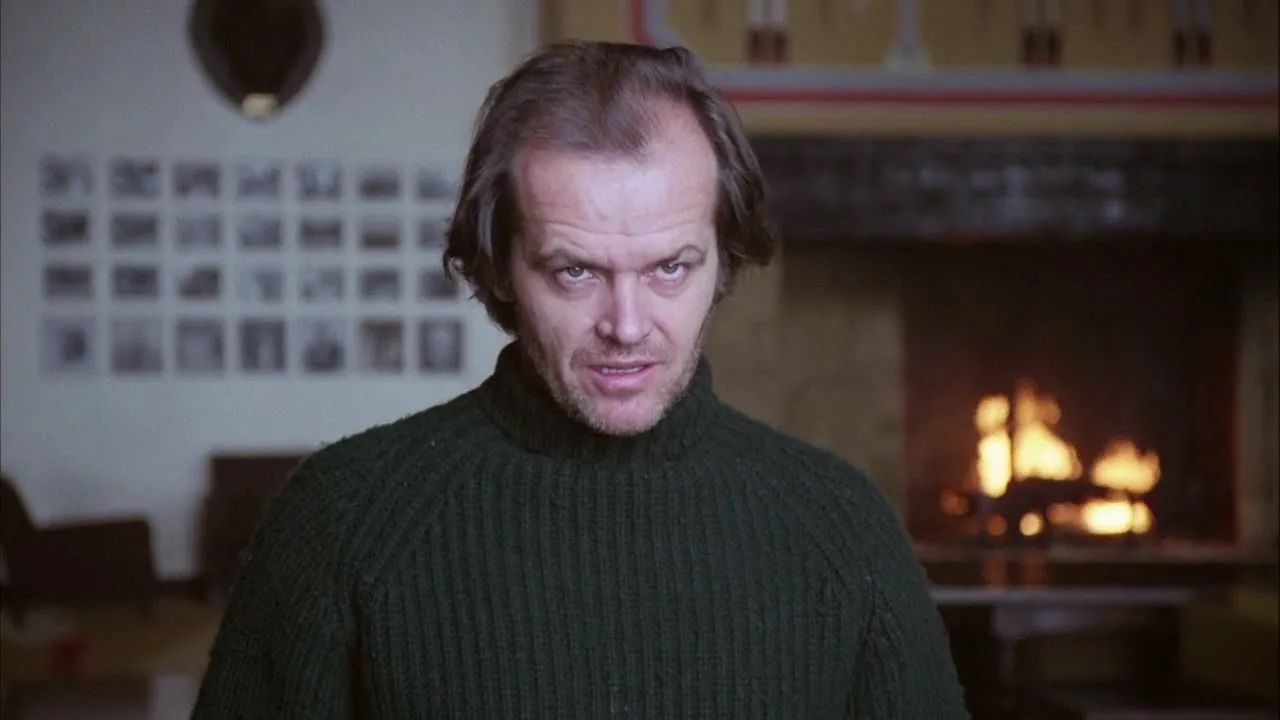 Santa Clause as Jack Torrance