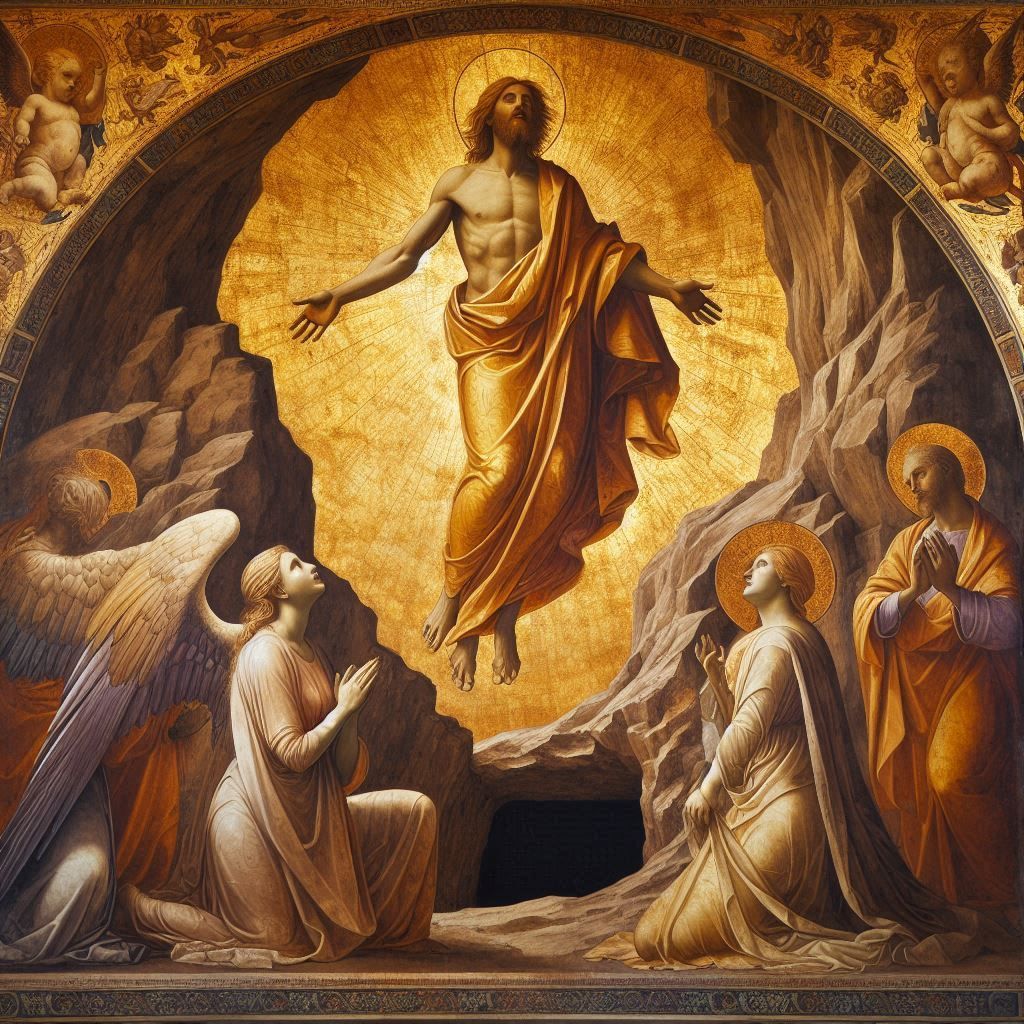 Easter Art Scene 7: The Resurrection 2