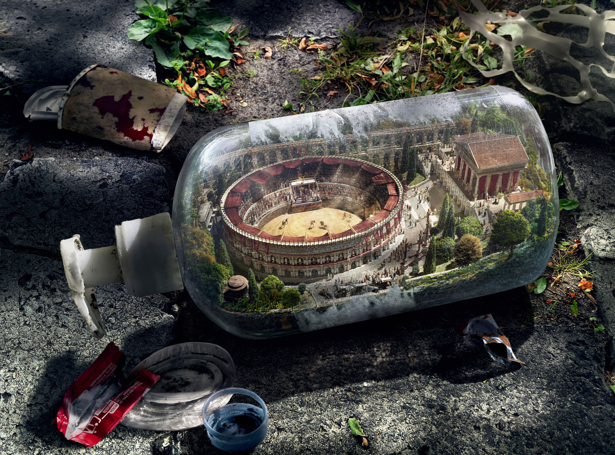 Plastic will last more than bigger empires