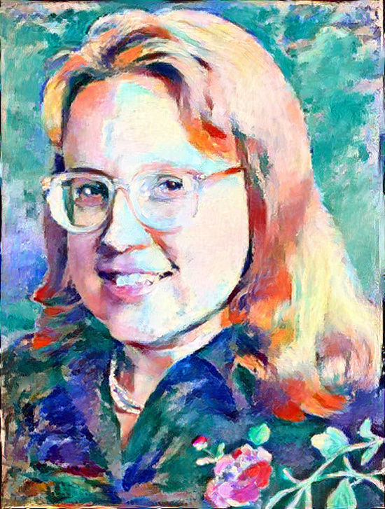 Lady in a large hat AI Generated Artwork NightCafe Creator